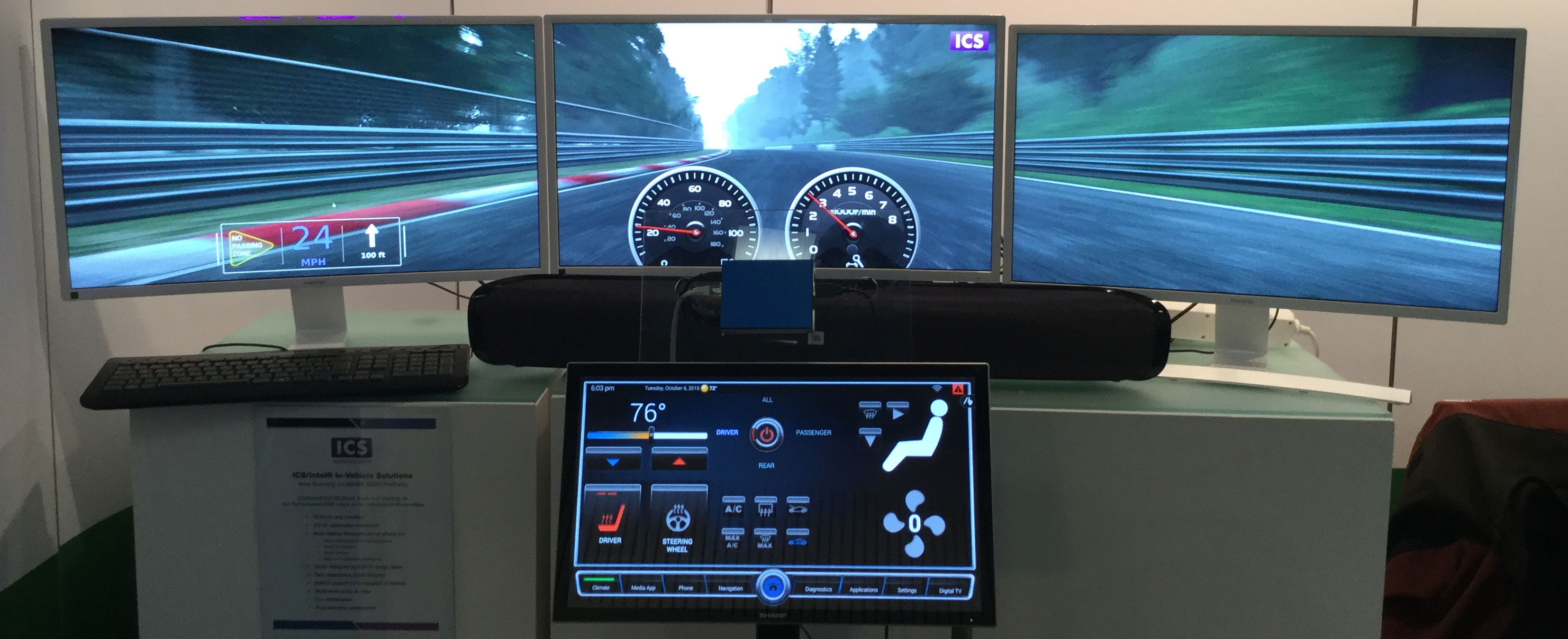 Integrated Computer Solution's (ICS) HMI Solution is now supported on the GENIVI® Demo Platform (GDP)