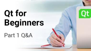 Questions & Answers from Qt for Beginners Part 1